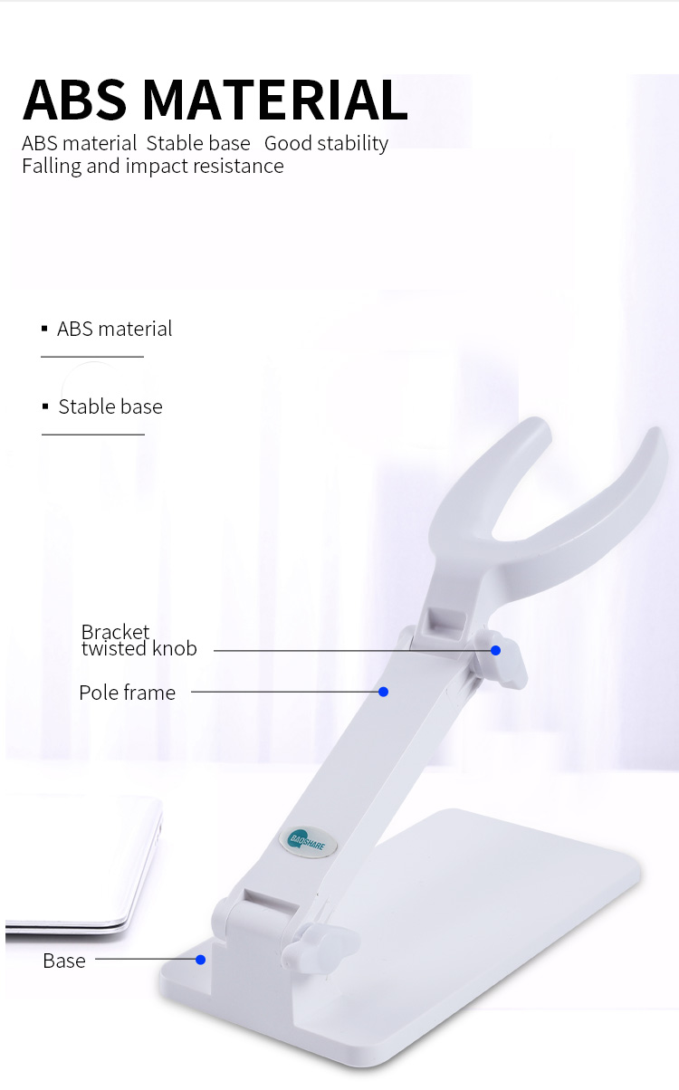 OEM factory price barcode scanner stand base holder cradle for different handheld barcode reader