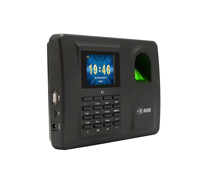 China manufacturer E1 Comet biometric fingerprint reader time Recording attendance biometric machine