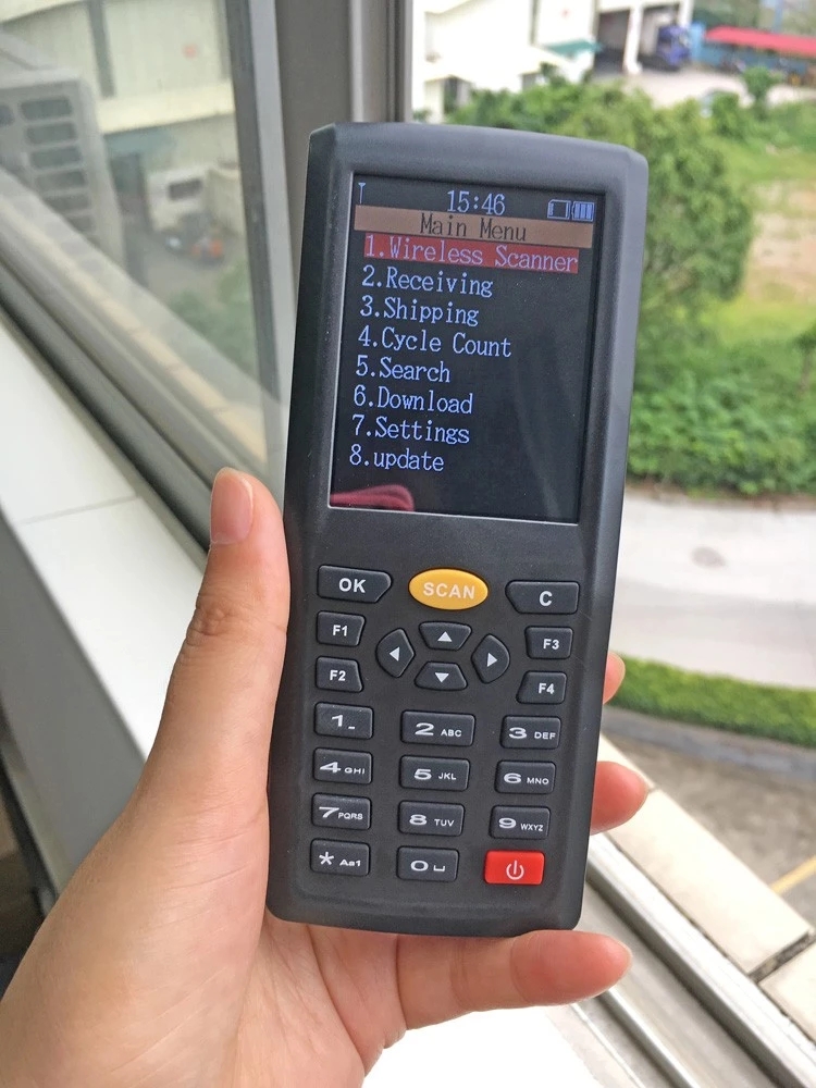 BaoShare 9802 Android Wireless Handheld RF433 2D Barcode Scanner PDA, QR Code Barcode Scanner
