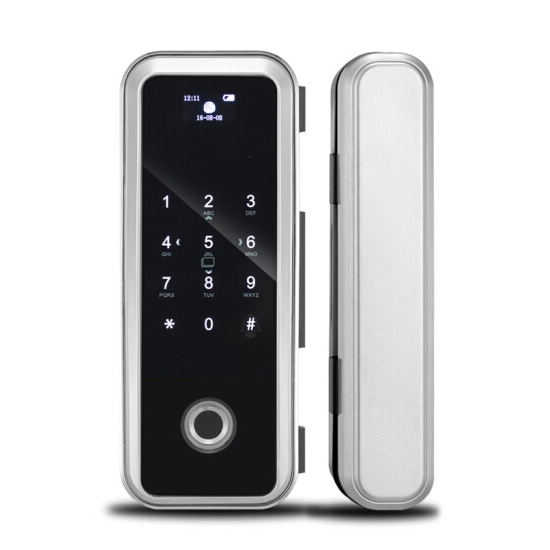 BaoShare RT-20S biometric and smart card access control door lock,glass door lock access control system