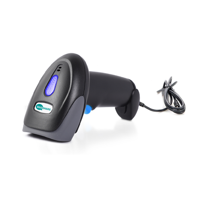 BaoShare DE5 Handheld Wired 2D Barcode Scanner USB Corded QR Code Scanner For Supermarket