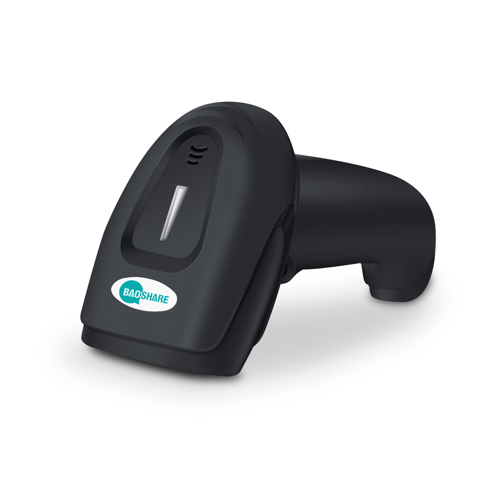 BaoShare YC800 Handheld Wireless 2D Supermarket POS Barcode Scanner Cordless QR Code Scanner