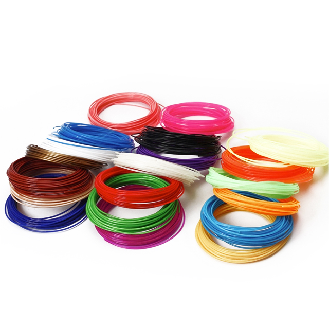 3d printer PCL filament 3d pen for kids filament refills 1.75mm PCL multi colors for 3d printer pen 