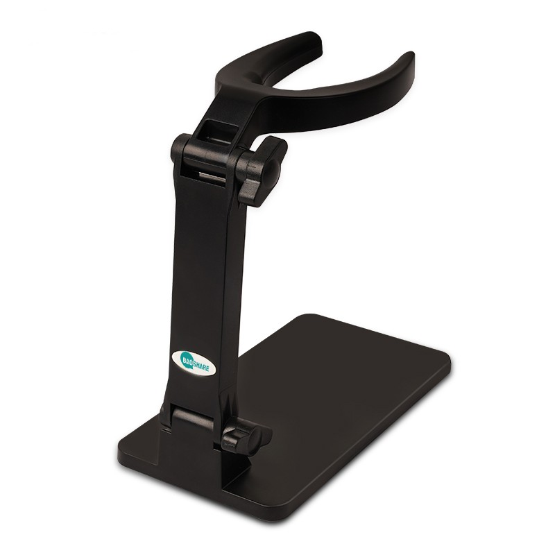 Barcode reader stand holder cradle for barcode scanner