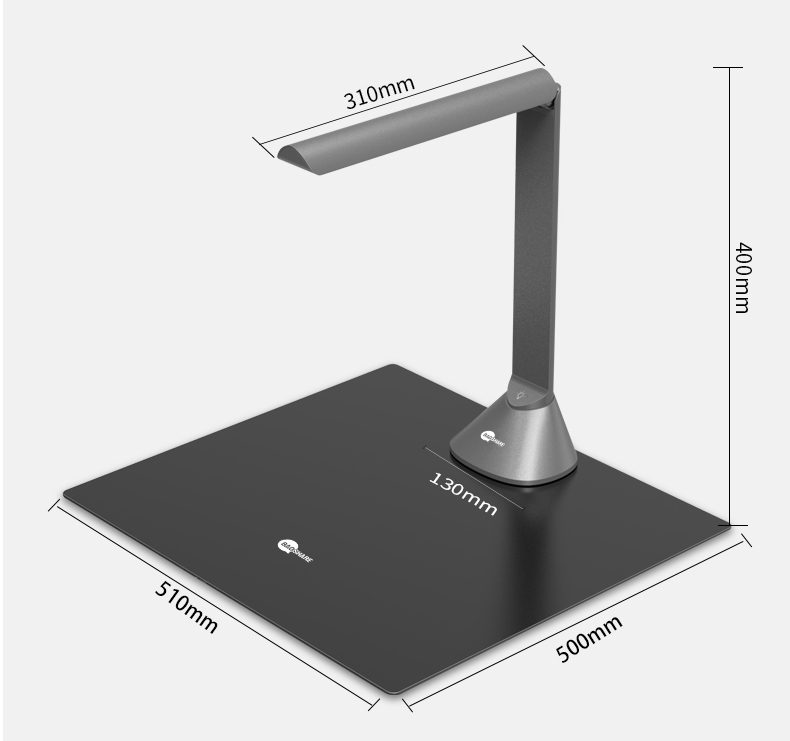 Portable Document Camera, A3 Automatic Book Scanner