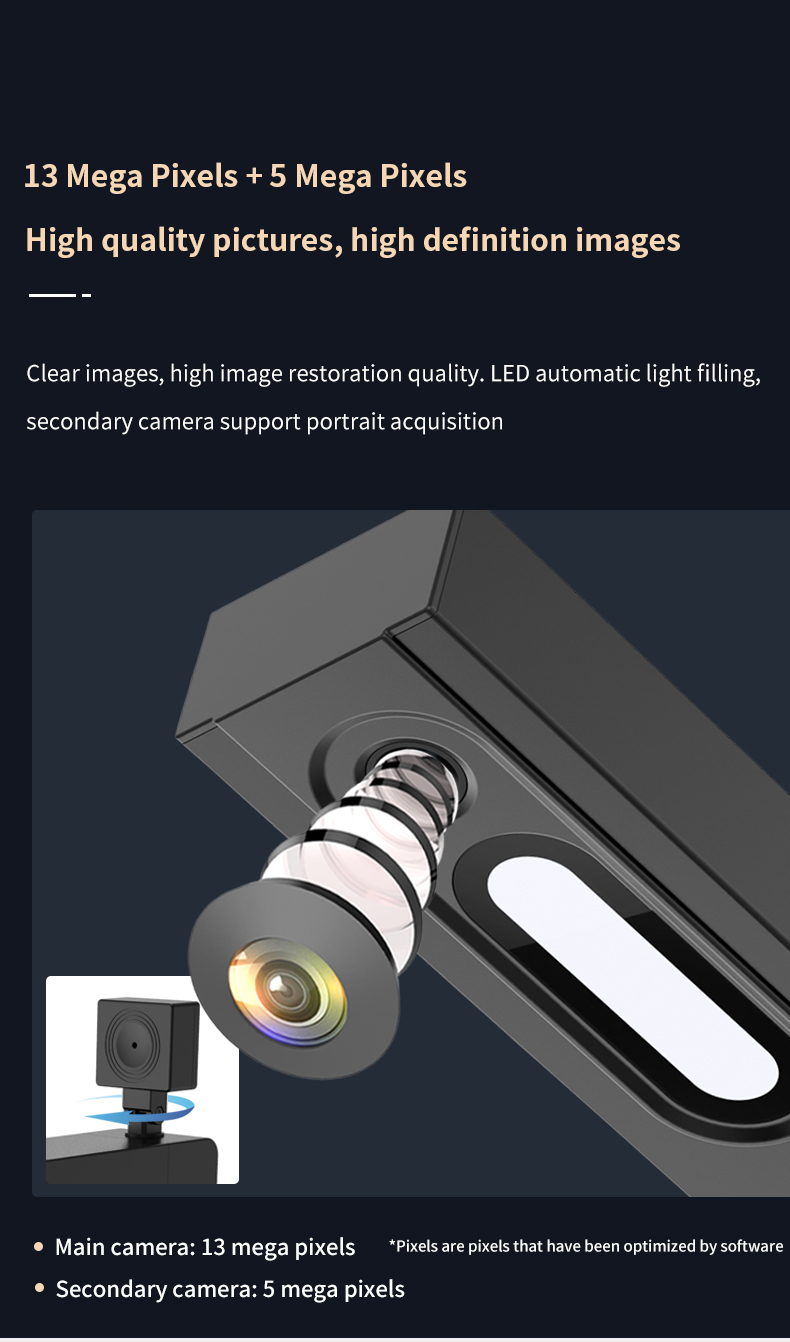 Fast A3 Portable Ocr Dual Camera Book Document Scanner Real time video Document Camera for bank