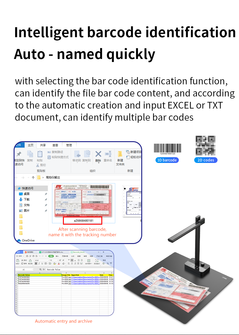 Amazon Best Portable Document Camera Scanner For Home Use