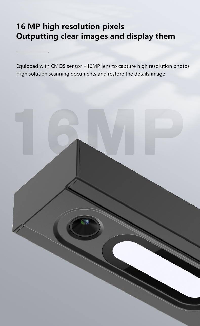 Factory Excellent Quality Desktop A3 Document Camera Scanner 16mp OCR Book Scanner Document Management