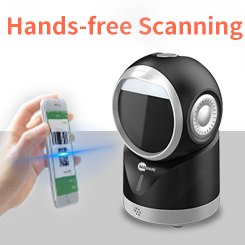 1D Wired Pos Desktop Bar code Scanner 2d Qr Code Reader Omnidirectional Barcode Scanner For Supermarket