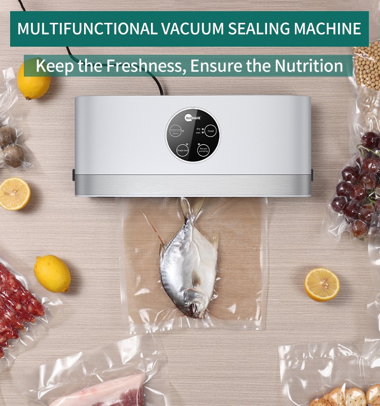 Handheld Food Vacuum Sealer Automatic Food Sealer, 75Kpa Powerful Air Sealing System with Dry