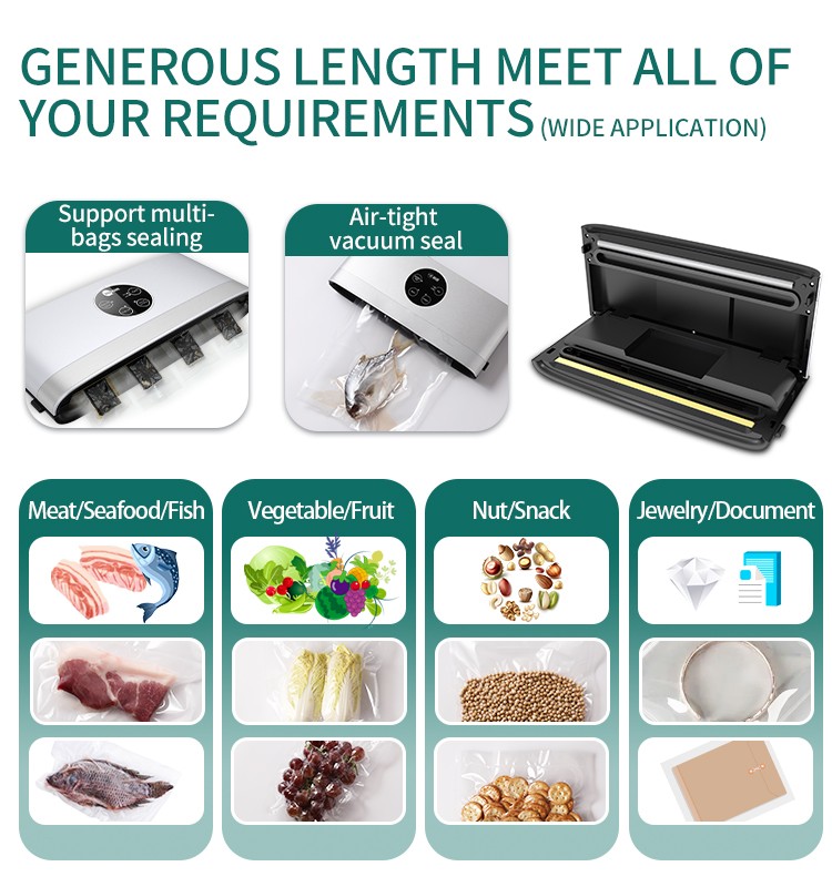 Vacuum Sealer Machine, Automatic Food Sealer Air Sealing – QAIQO