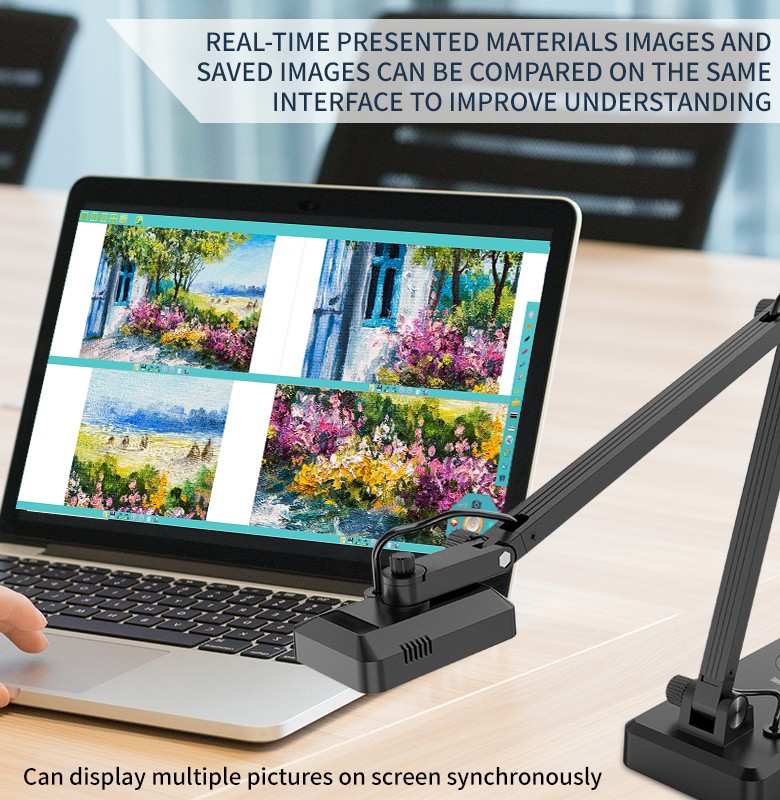 Digital Visualizer Ocr Document Camera Visual Presenter Usb A3