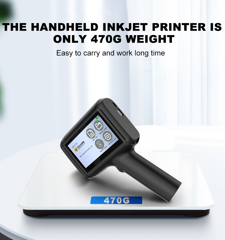 Handheld Inkjet Printer Carton Printer Solvent Ink Printer