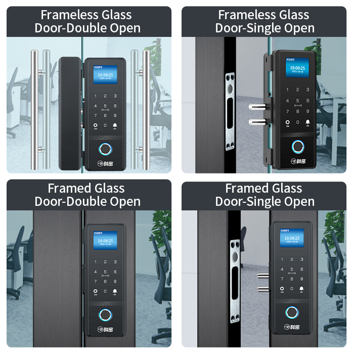 Smart Lock Card Biometric Fingerprint Lock For Home Security