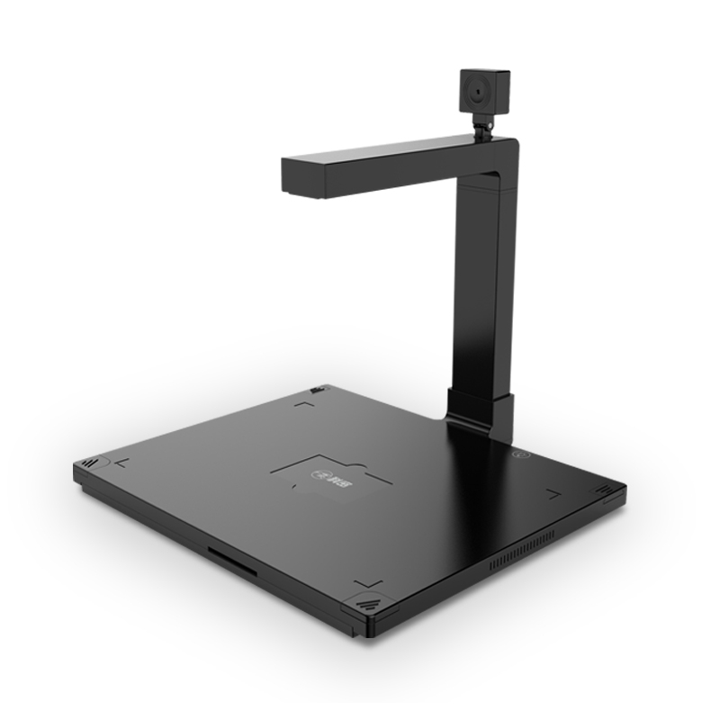 Document Camera for Teachers for Distance Learning A4 Format USB Portable High-Definition Scanner OCR Multi-Language Recognition Classroom and Office with Real-time Projection Recording Features 