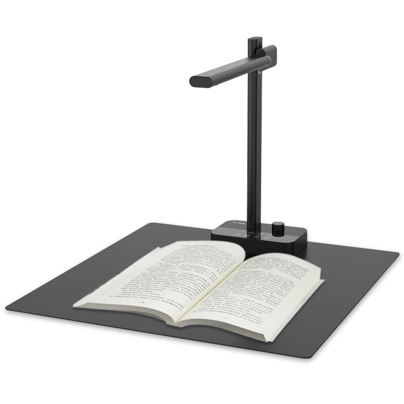 20MP Multi Languages High Speed Flatten Curve Book Scanner High Resolution A3 Portable Document Camera Scanner