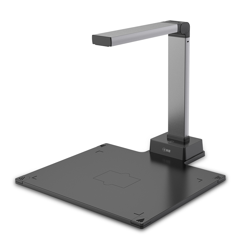 High quality A4 automatic scanner book 13MP portable standing usb ocr document camera scanner with hard base