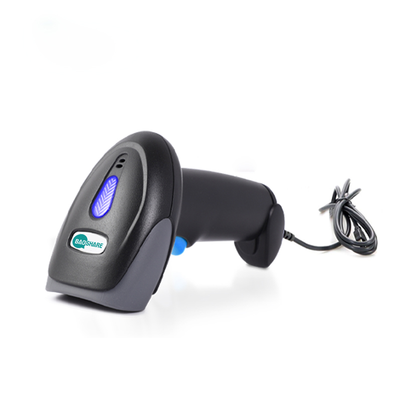 Cheap Fast Scanning Wired Handheld 1d Laser Portable Handheld Barcode Scanner Code Bar Reader For Supermarket