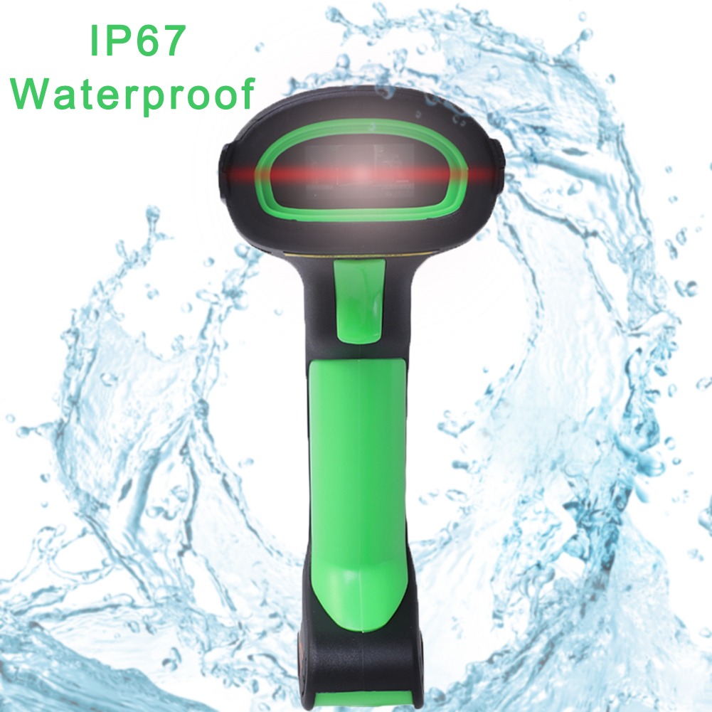 Industrial Grade IP65 Waterproof Dustproof Oilproof Handheld Wired 1D Laser Barcode Scanner USB Barcode Reader For Warehouse Inventory