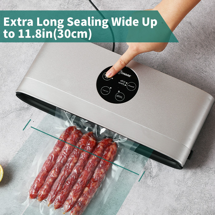 Food Vacuum Sealer Automatic Air Sealing System