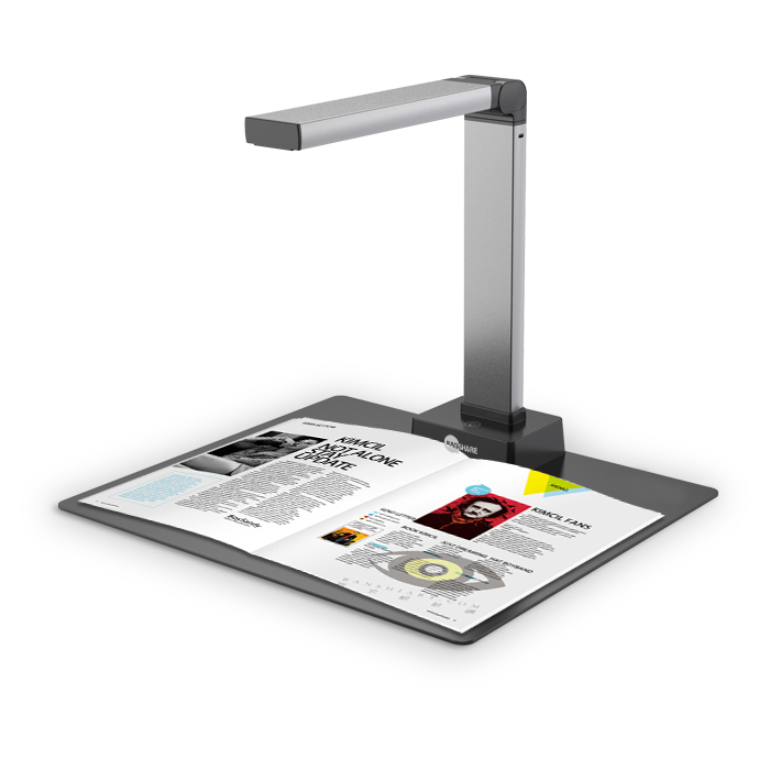 High Speed 13 Megapixel Book Scanner Automatic A4 Document Camera Desktop OCR Document Scanner