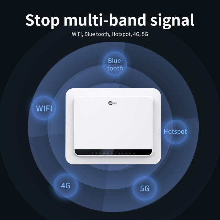 Signal Shield Device 3G 4G 5G WIFI GPS GSM Signal Jammer